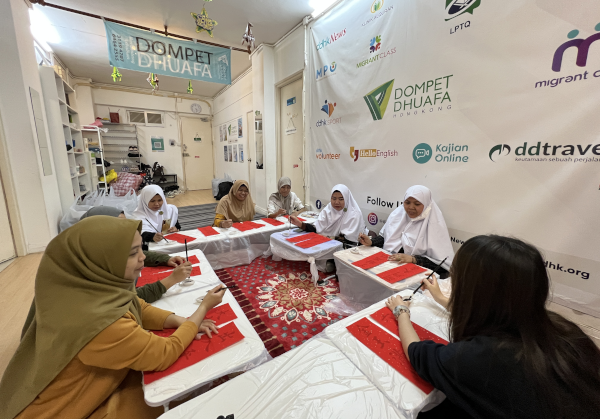 Chinese calligraphy and spring scrolls